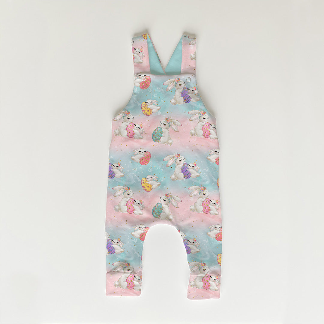 Easter Bunny Stripes Fabric