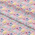 Easter Glitter Eggs Fabric