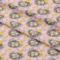 Easter Basket Pink Fabric