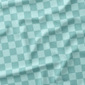 Electric Cowboy Blue Checks Co-ord Fabric