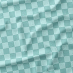 Electric Cowboy Blue Checks Co-ord Fabric