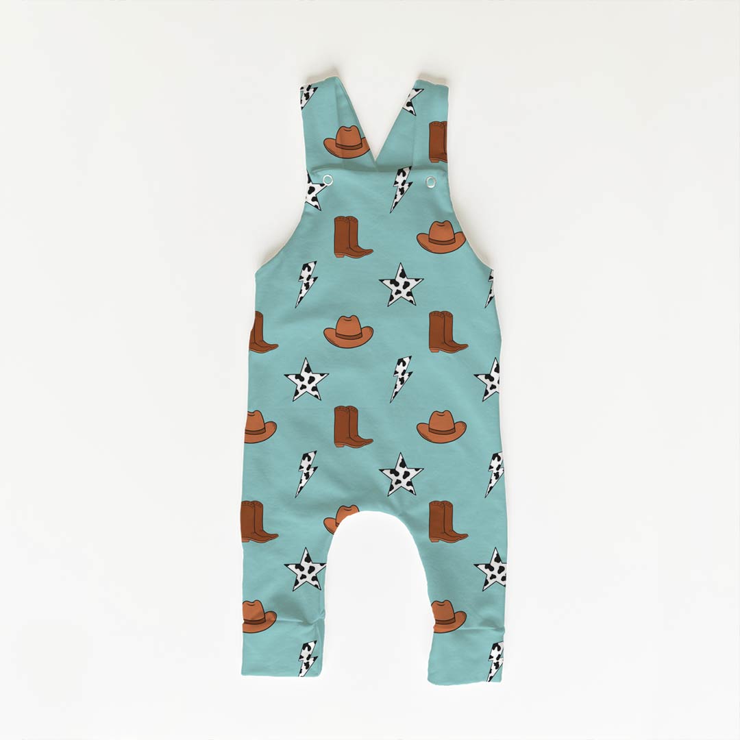 Electric Cowboy Blue Fabric