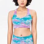 Electric Sky Blue Fabric