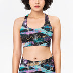 Electric Sky Dark Fabric