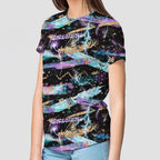Electric Sky Dark Fabric