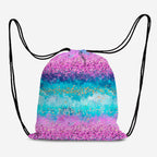 Electric Sky Glitter Fabric