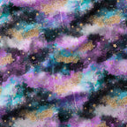 Electric Skies Mist Dark Fabric