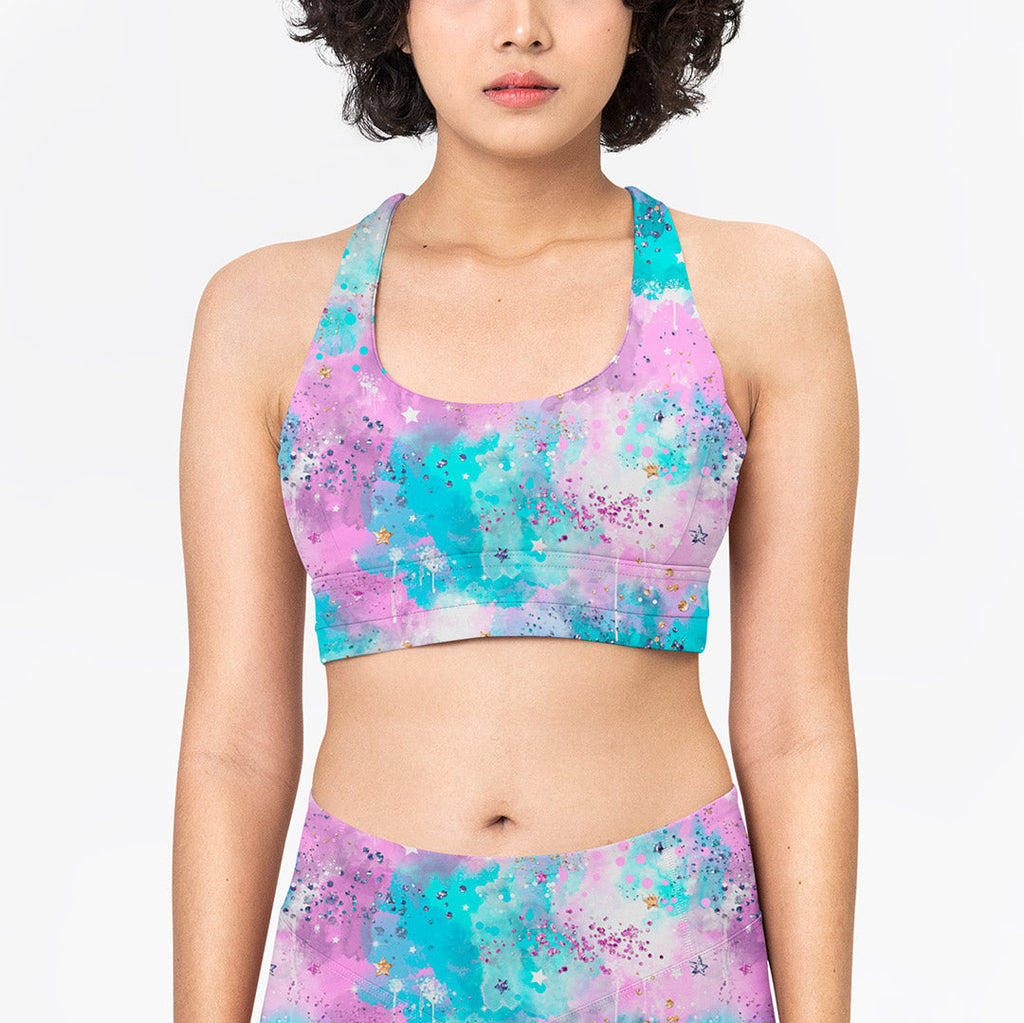 Electric Skies Mist Light Fabric