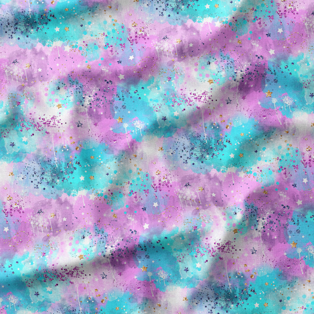 Electric Skies Mist Light Fabric