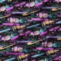 Electric Sky Swoosh Dark Fabric