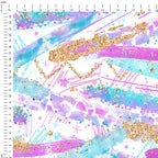 Electric Sky Swoosh Light Fabric
