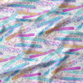 Electric Sky Swoosh Light Fabric