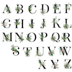 TOTE Elegant Christmas Letters Fabric Bag Panel