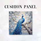 CUSHION Fabric Panel Elegant Peacock CP-1257