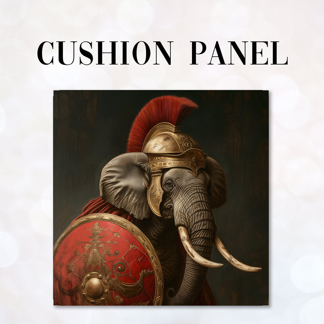 CUSHION Panel Elephant Legionary CP-206