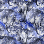 Elephants Fabric