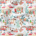 Elf Village Fabric