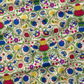 Elizabethan Floral Cream Fabric