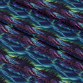 Aurora Forest Faux Embroidery Fabric