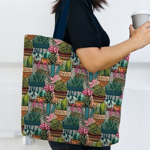 Cactus Embroidery Fabric