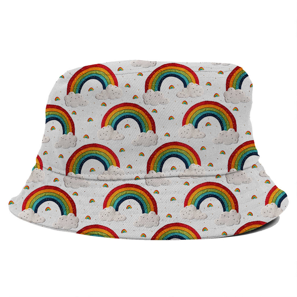 Embroidery Rainbows Fabric