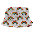 Embroidery Rainbows Fabric