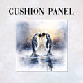 CUSHION Panel Emperor Penguins CP-796