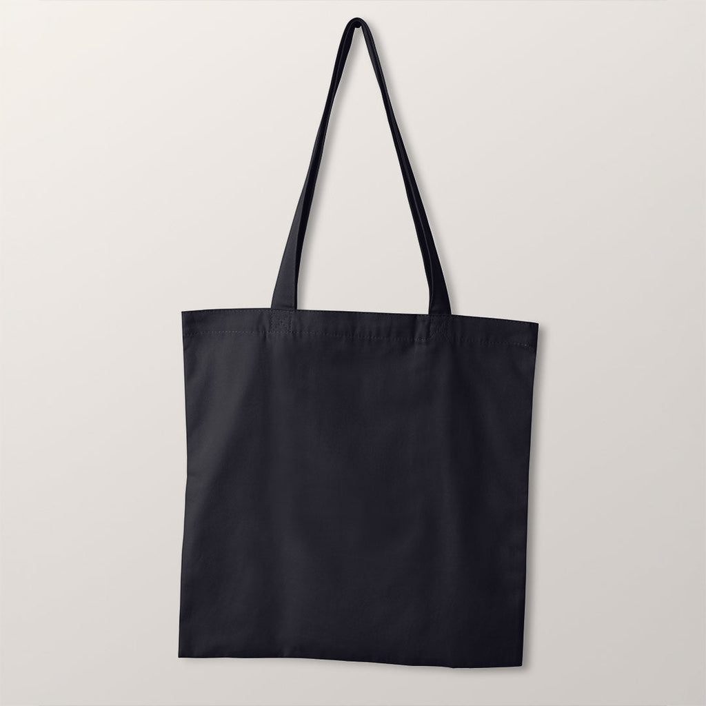 TOTE CO-ORD Enchanted Flowers Dark Navy Fabric Bag Panel