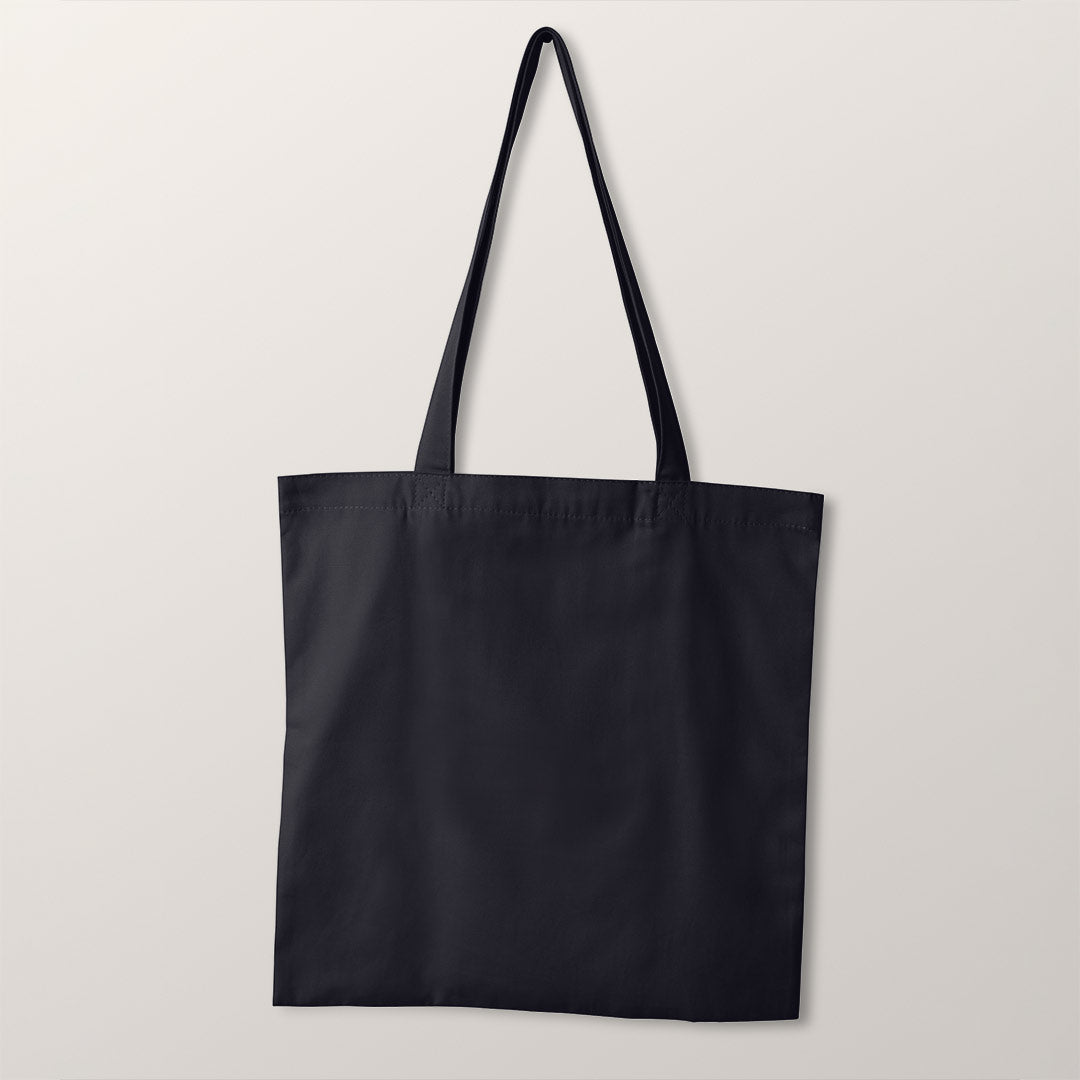 TOTE CO-ORD Enchanted Flowers Dark Navy Fabric Bag Panel