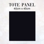 TOTE CO-ORD Enchanted Flowers Dark Navy Fabric Bag Panel