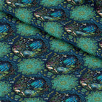 Enchanted Forest Loops Embroidery Fabric