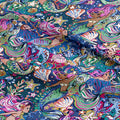 Enchanted Mermaids Navy Fabric