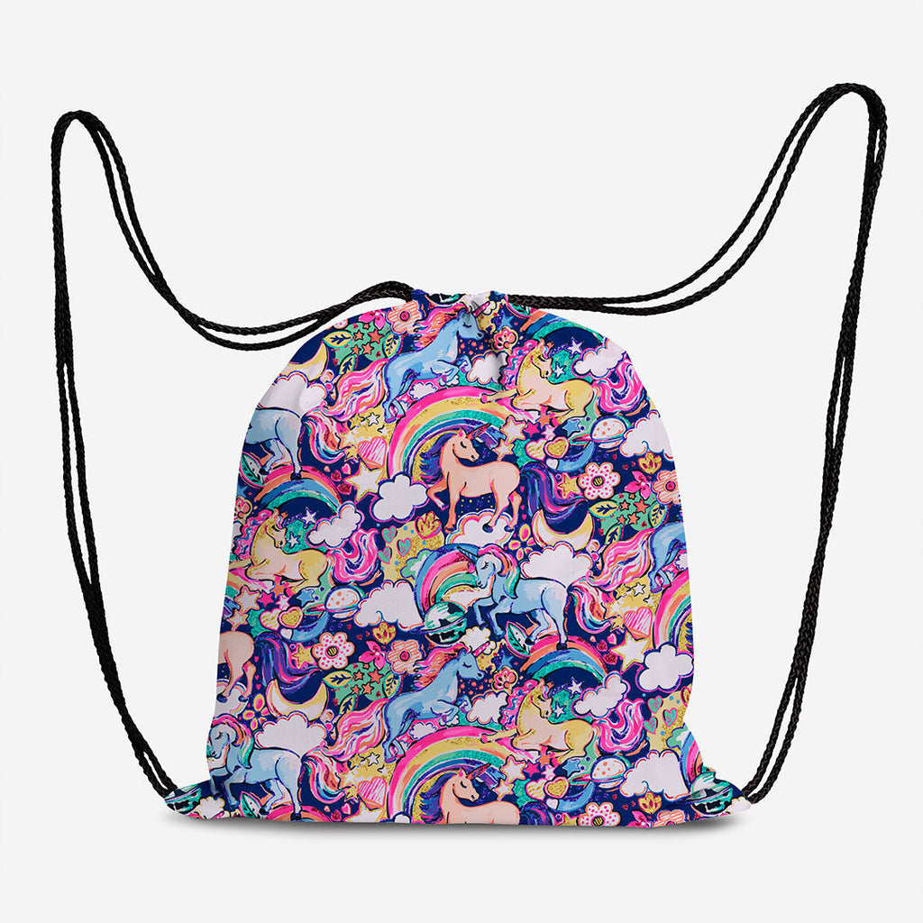 Enchanted Unicorns Navy Fabric