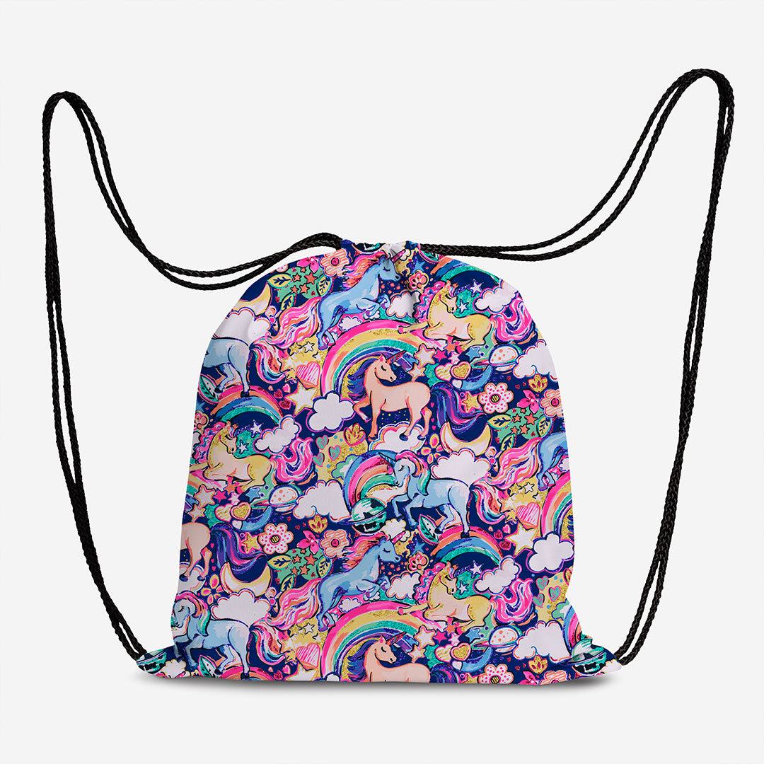 Enchanted Unicorns Navy Fabric