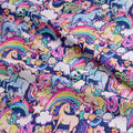 Enchanted Unicorns Navy Fabric