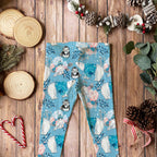 Enchanted Winter Blue Fabric