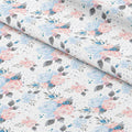 Enchanted Winter Roses Fabric