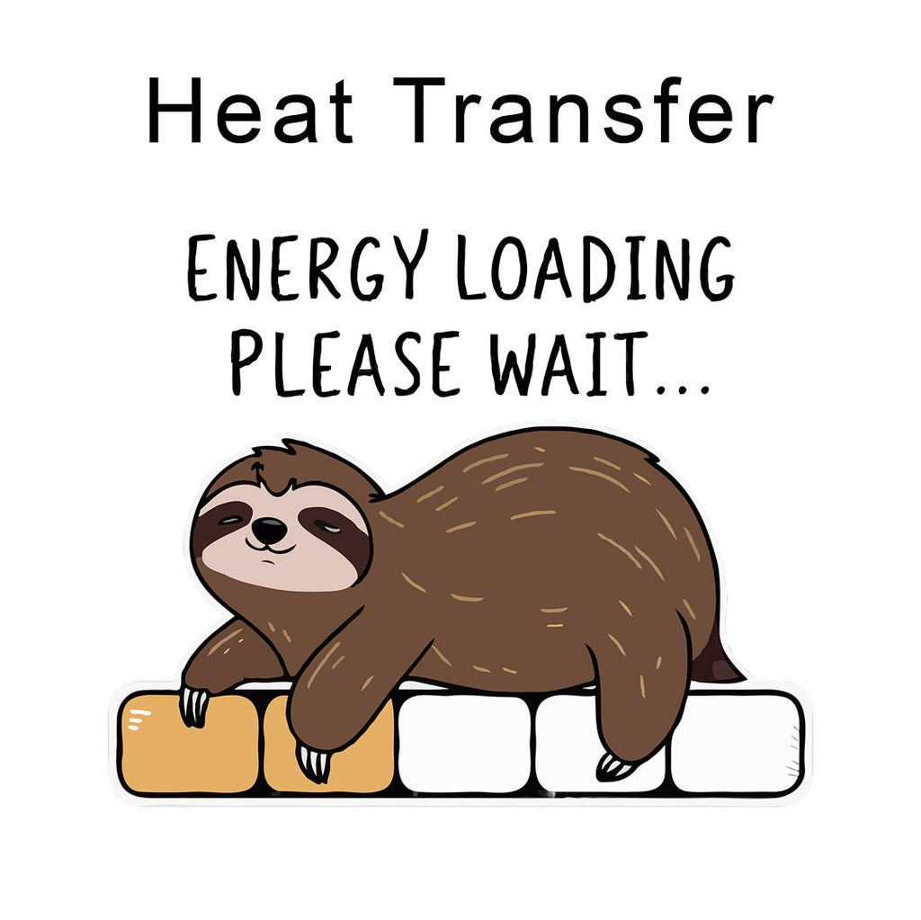 Energy Loading Iron on Fabric Heat Transfer DTF-236