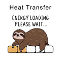 Energy Loading Iron on Fabric Heat Transfer DTF-236