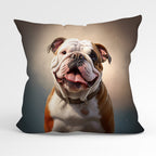 CUSHION Fabric Panel English Bulldog CP-1268