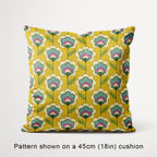 Erika Mustard Flowers Fabric