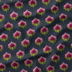 Erika Navy Ditsy Flowers Fabric