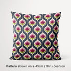 Erika Navy Floral Drops Fabric