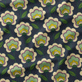 Erika Navy Flowers Fabric