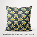 Erika Navy Flowers Fabric