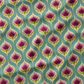 Erika Teal Floral Drops Fabric