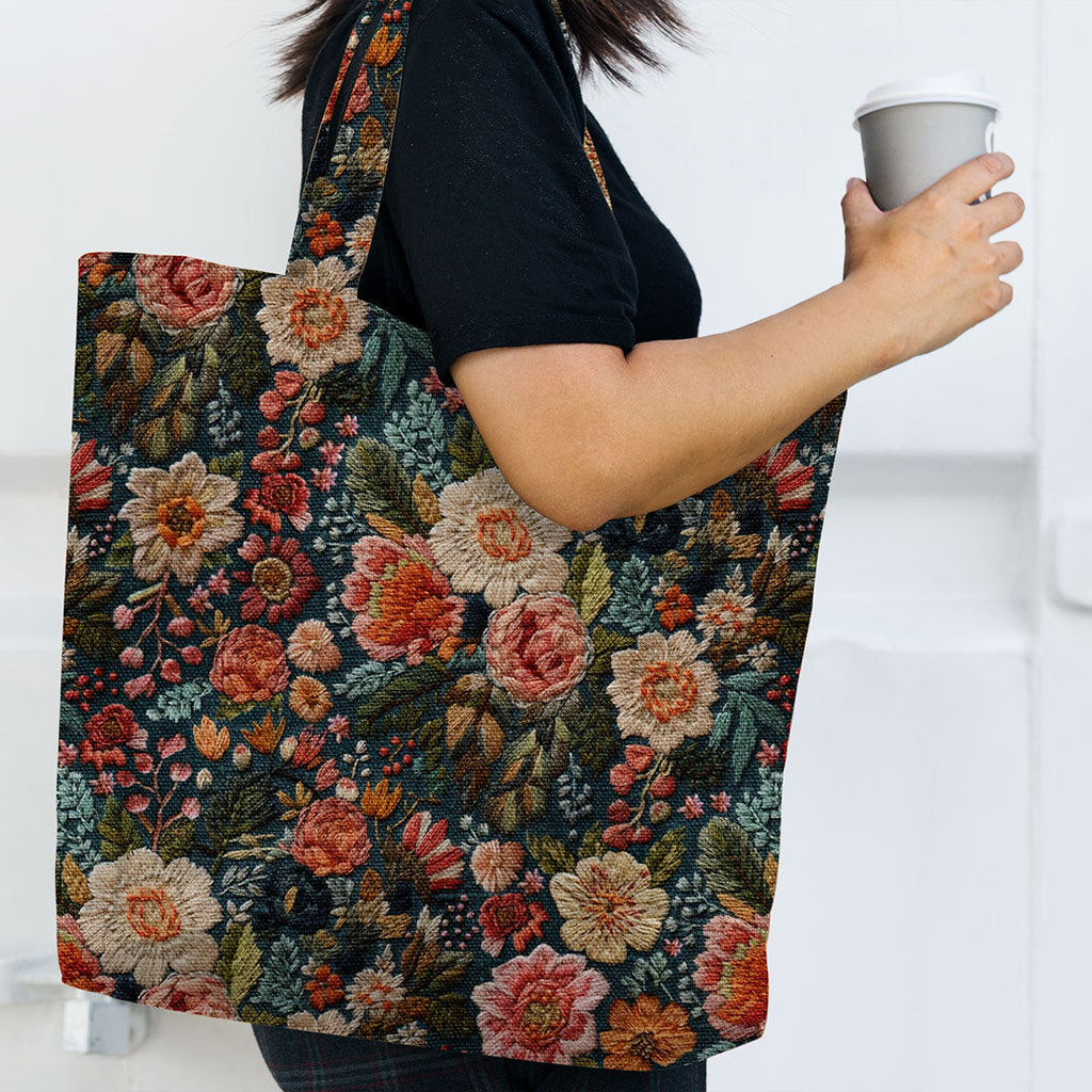 Evelyn Floral Embroidery Fabric