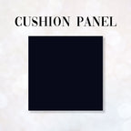 CUSHION CO-ORD Flowers and Rainbows Fabric Panel