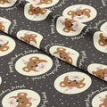 Personalised Birthday Bear Fabric