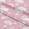 Personalised Birthday Girl Balloons Fabric